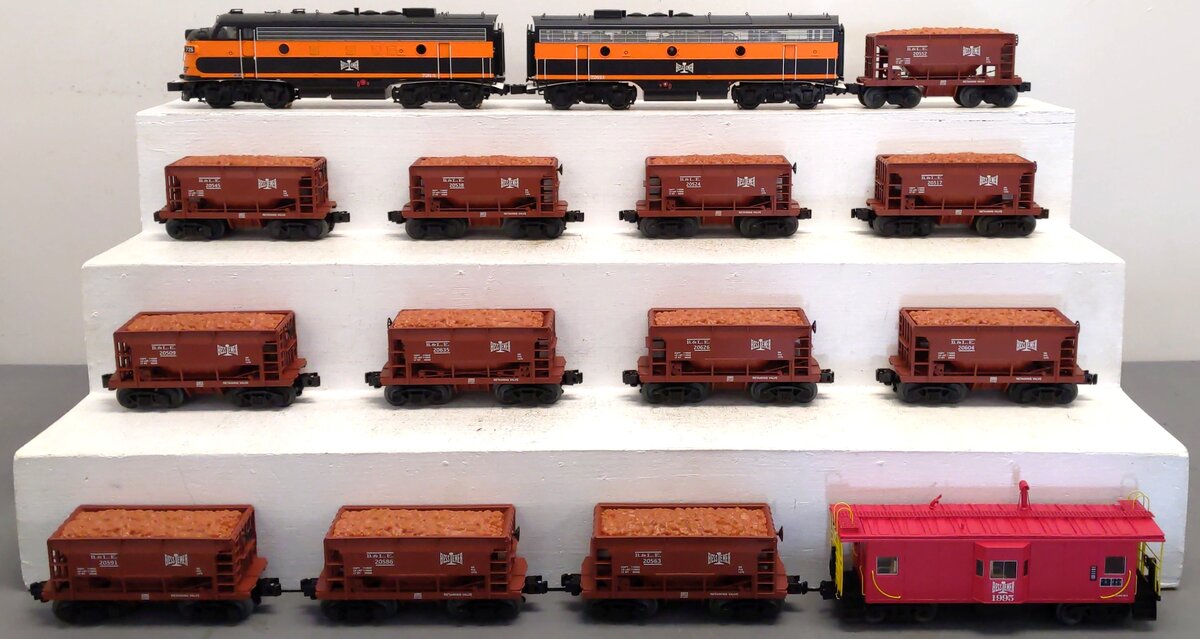 Lionel 2222070 O Bessemer & Lake Erie Legacy Diesel Ore Train Set