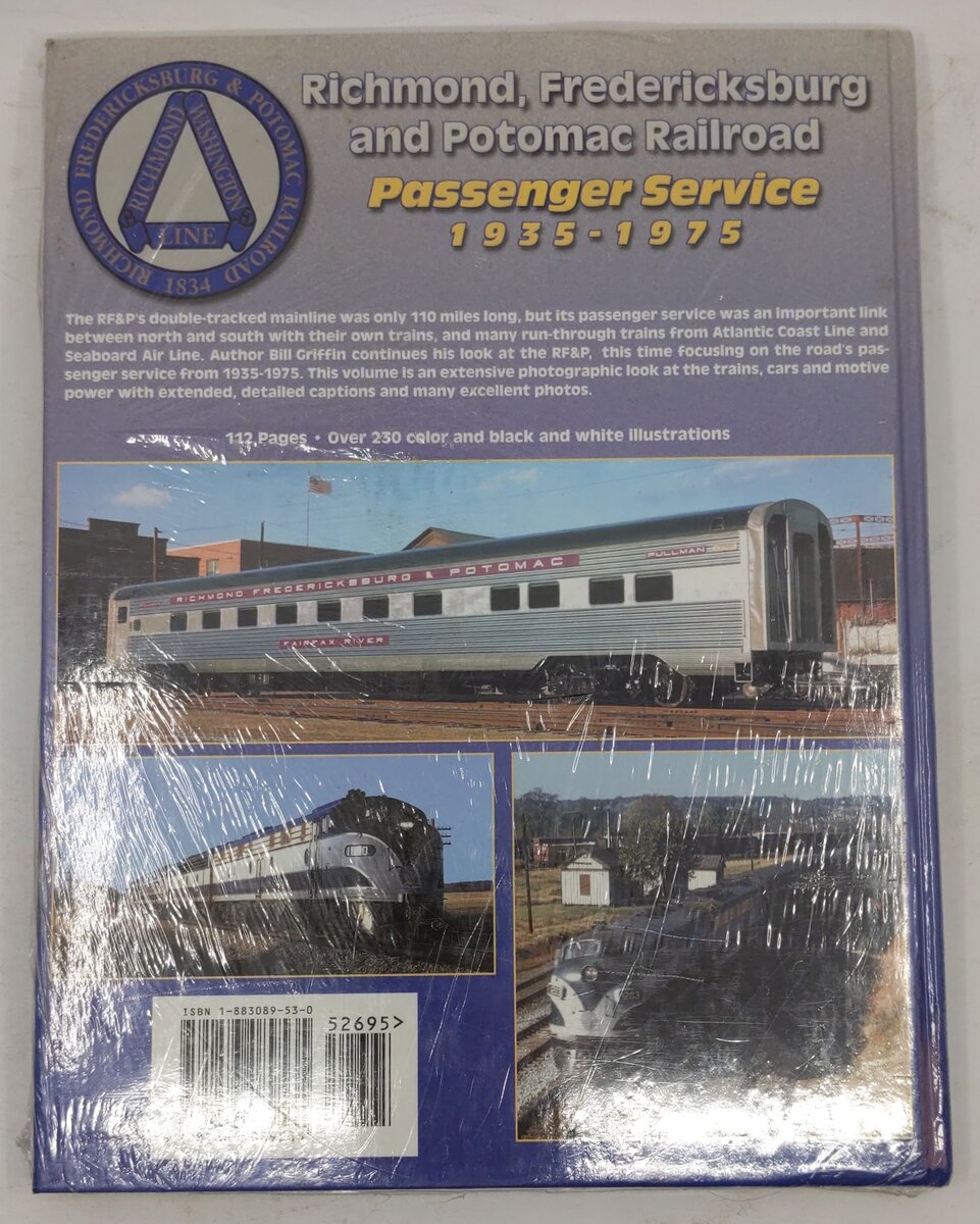Richmond, Fredericksburg and Potomac Railroad's Passenger Service, 1935-1975 MT