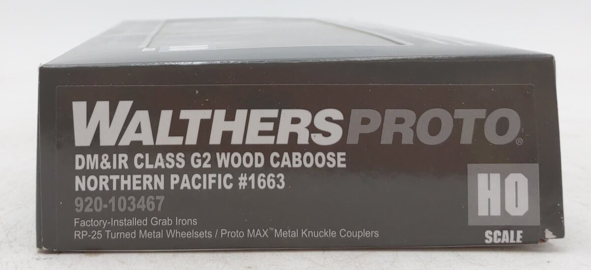 Walthers 920-103467 HO Northern Pacific DM&IR Class G2 Wood Caboose #1663