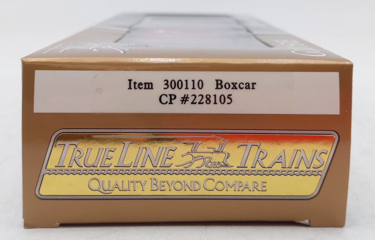 True Line Trains 300110 HO Scale Canadian Pacific Boxcar #228105
