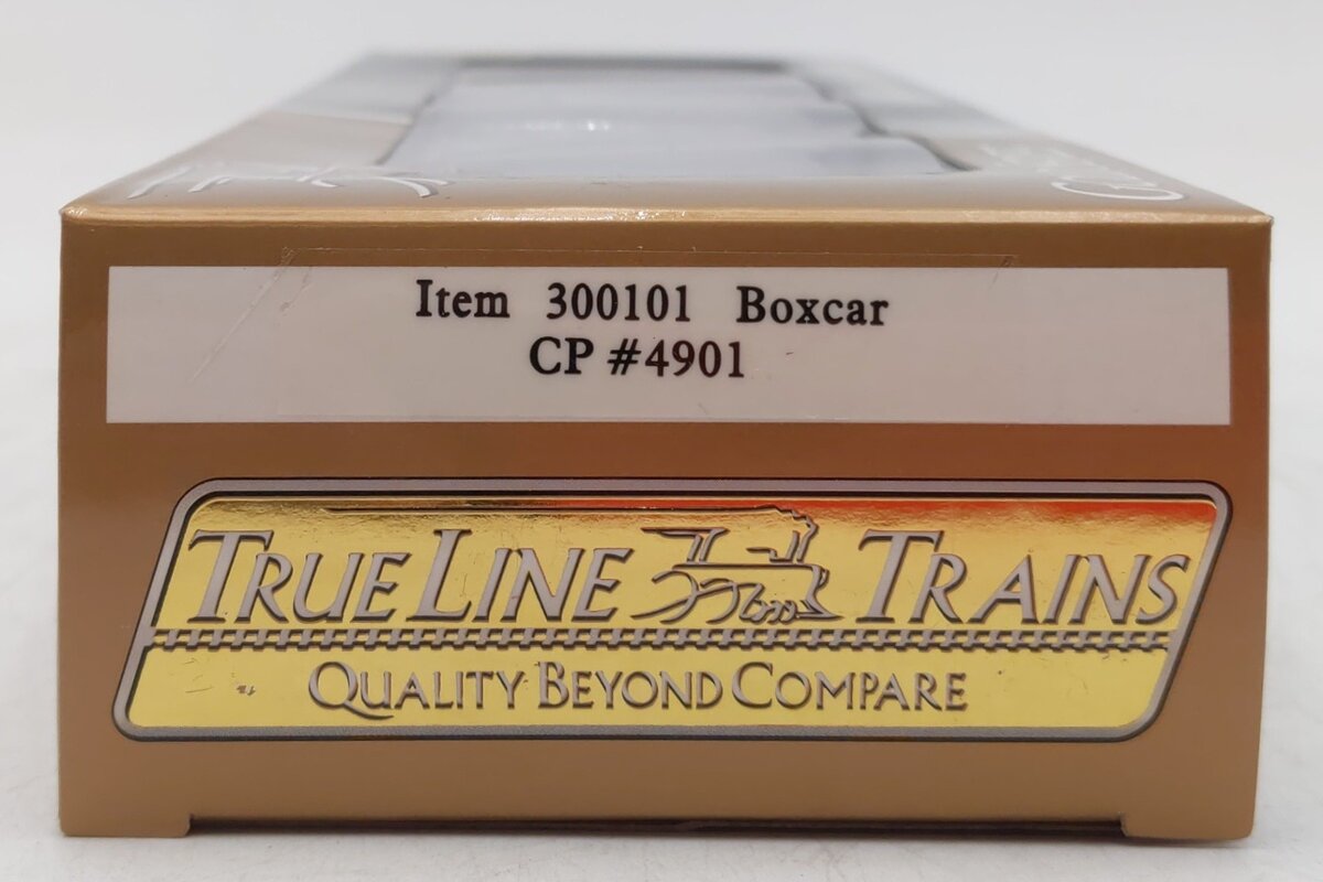 True Line Trains 300101 HO Scale Canadian Pacific Boxcar #4901