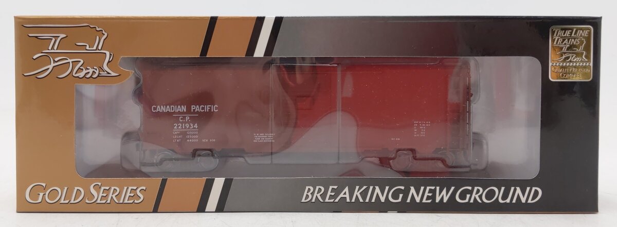 True Line Trains 300103 HO Scale Canadian Pacific Boxcar #221934