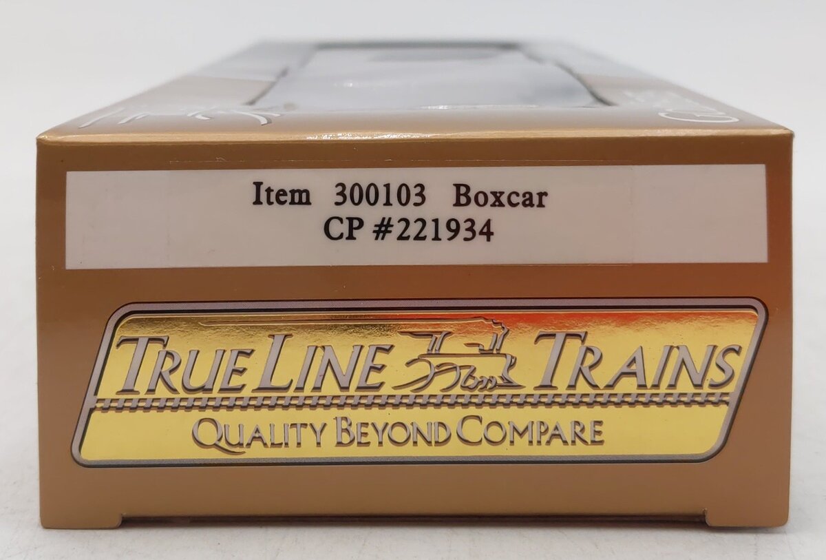 True Line Trains 300103 HO Scale Canadian Pacific Boxcar #221934