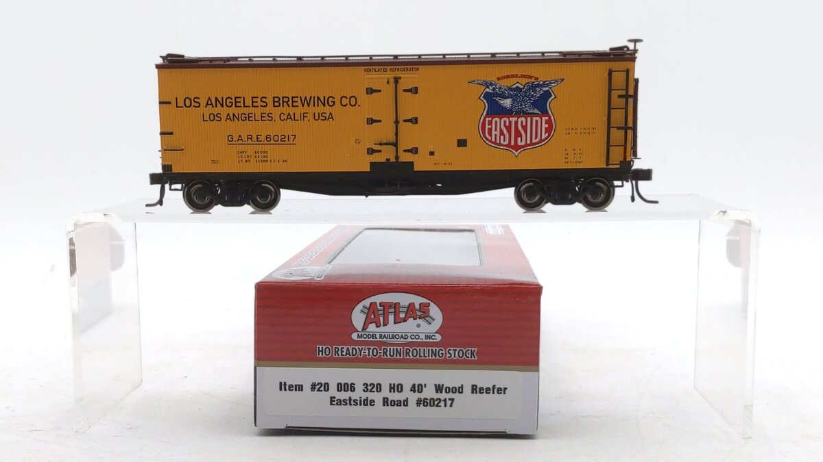 Atlas 20006320 HO Eastside 40' Wood Reefer #60217