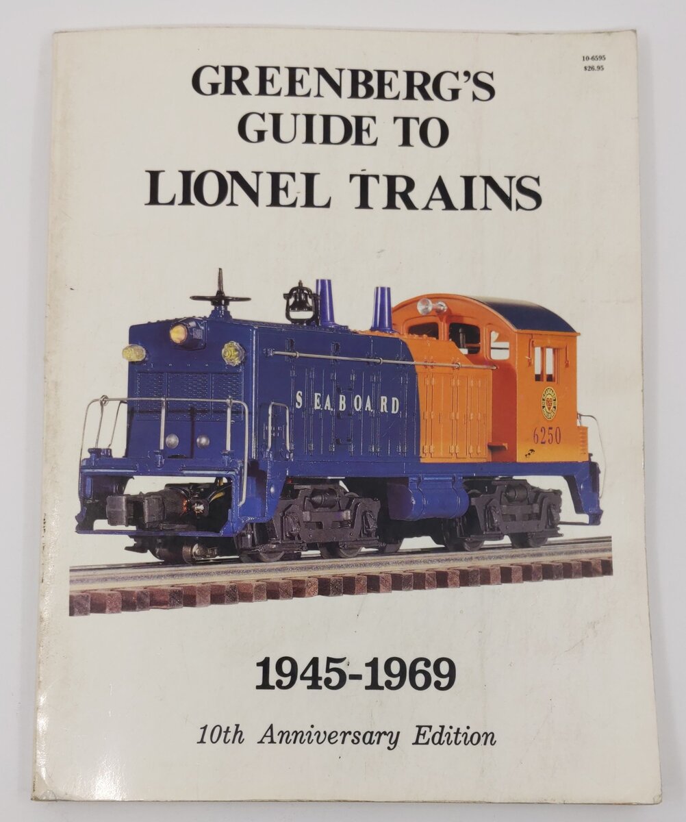 Greenberg's Guide to Lionel Trains 1945-1969 Paperback Book VG