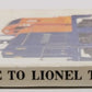Greenberg's Guide to Lionel Trains 1945-1969 Paperback Book VG