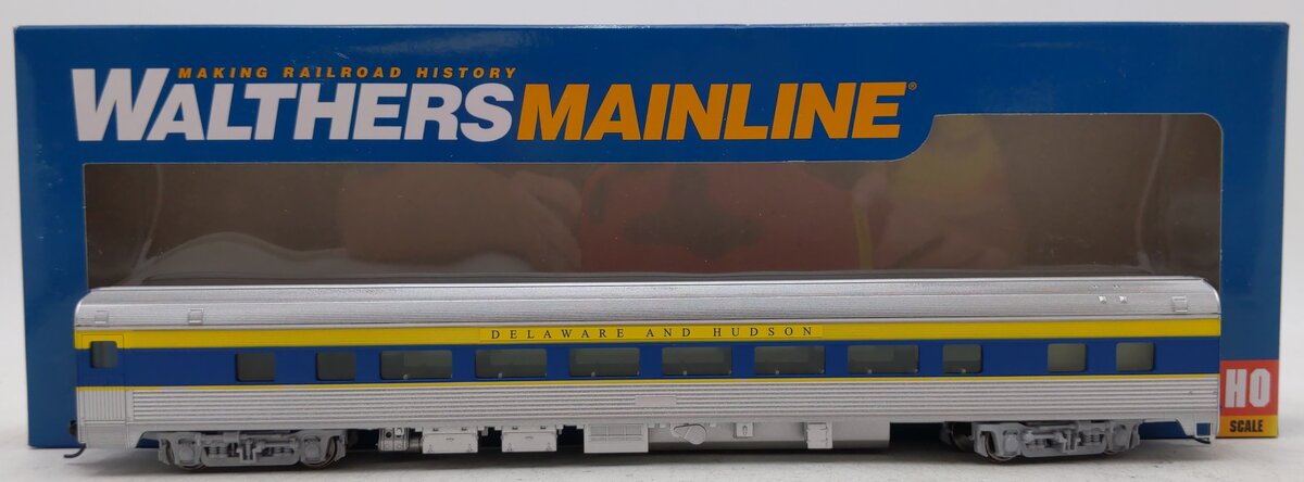 Walthers 910-30014 HO Delaware & Hudson 85' Budd Large-Window Coach - RTR
