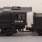 MTH 20-3693-1 O New York Central 4-8-2 L-4a Mohawk Steam Engine #3100 w/PS3
