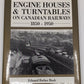 Engine Houses and Turntables on Canadian Railways 1850-1950 Hardcover Book EX