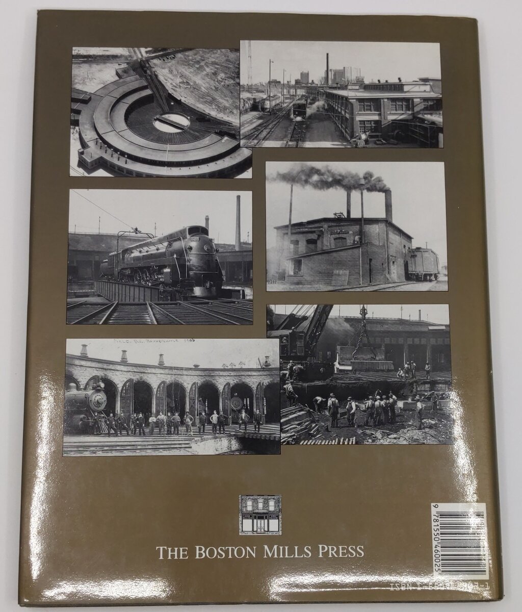Engine Houses and Turntables on Canadian Railways 1850-1950 Hardcover Book EX
