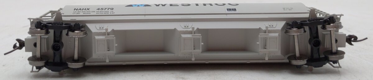 Atlas 20005773 HO WESTROC 3-Bay Cylinder Hopper #45779