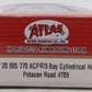 Atlas 20005770 HO Potacan 3-Bay Cylindrical Hopper #789