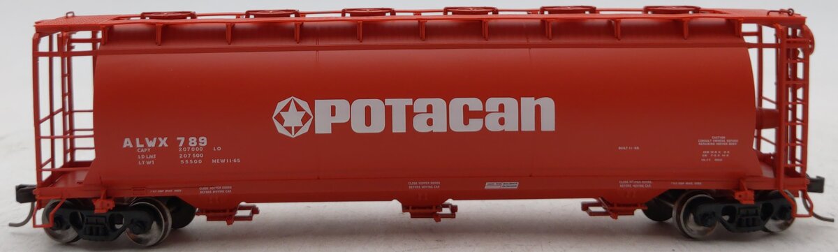 Atlas 20005770 HO Potacan 3-Bay Cylindrical Hopper #789
