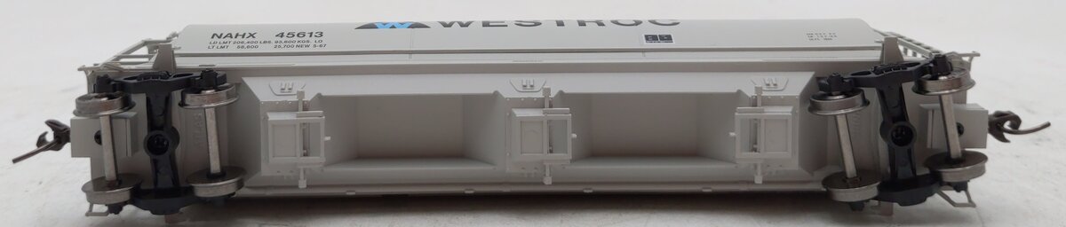 Atlas 20005771 HO WESTROC 3-Bay Cylinder Hopper #45613