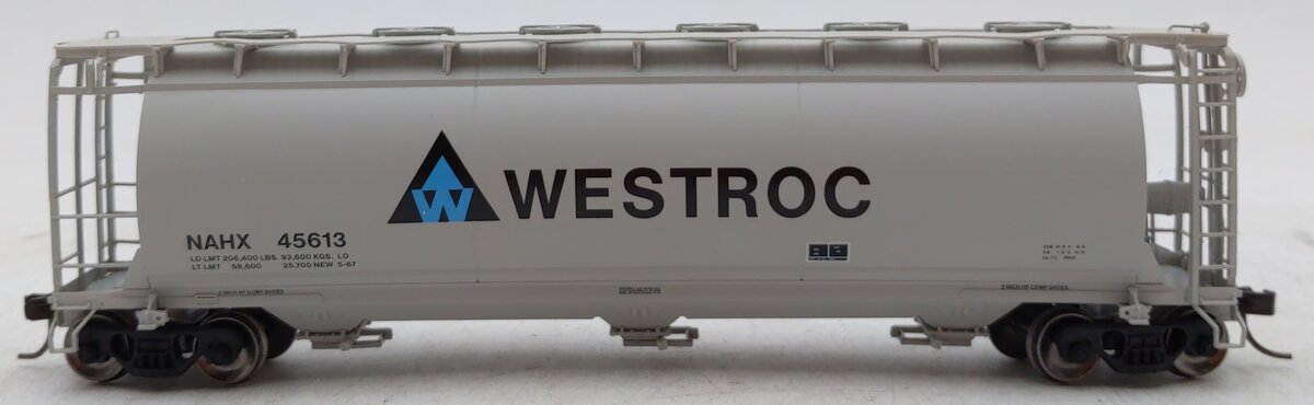 Atlas 20005771 HO WESTROC 3-Bay Cylinder Hopper #45613
