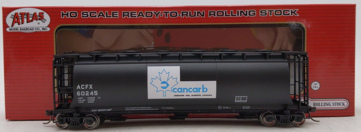 Atlas 20005775 HO CANCARB ACFX 3-Bay Cylinder Hopper #60245