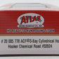 Atlas 20005778 HO Hooker Chemical 3-Bay Cylinder Hopper #32024