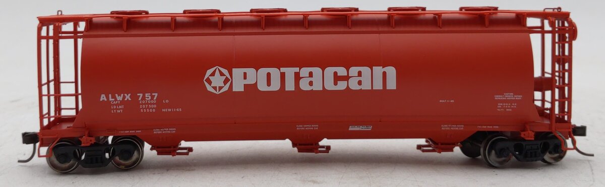 Atlas 20005769 HO Potacan 3-Bay Cylindrical Hopper #757