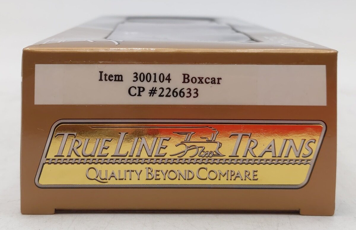 True Line Trains 300104 HO Scale Canadian Pacific Boxcar #226633