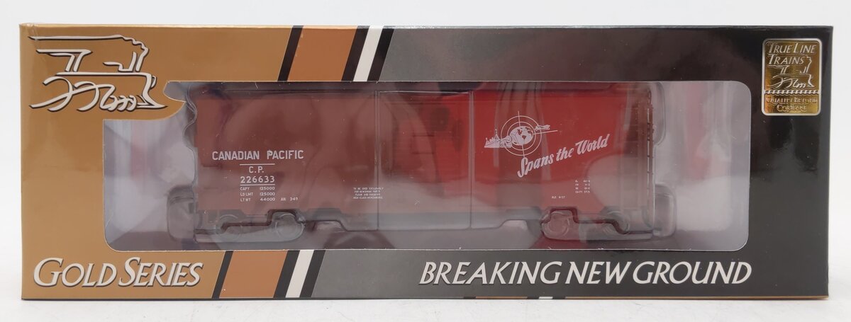 True Line Trains 300104 HO Scale Canadian Pacific Boxcar #226633