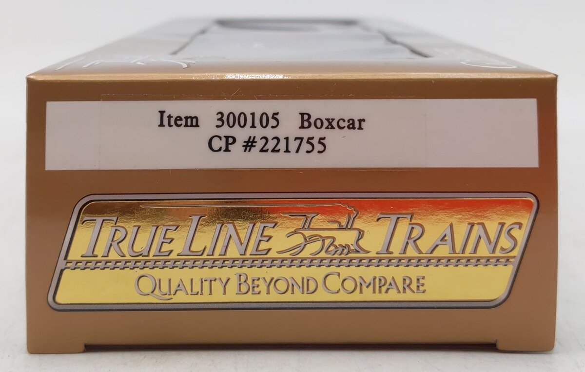 True Line Trains 300105 HO Scale Canadian Pacific Boxcar #221755