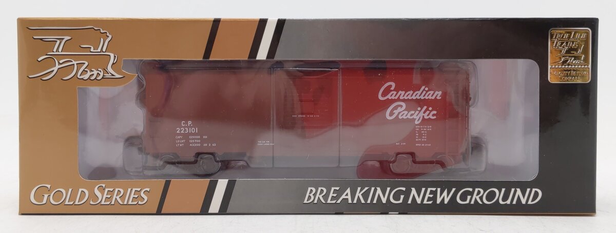 True Line Trains 300109 HO Scale Canadian Pacific Boxcar #223101