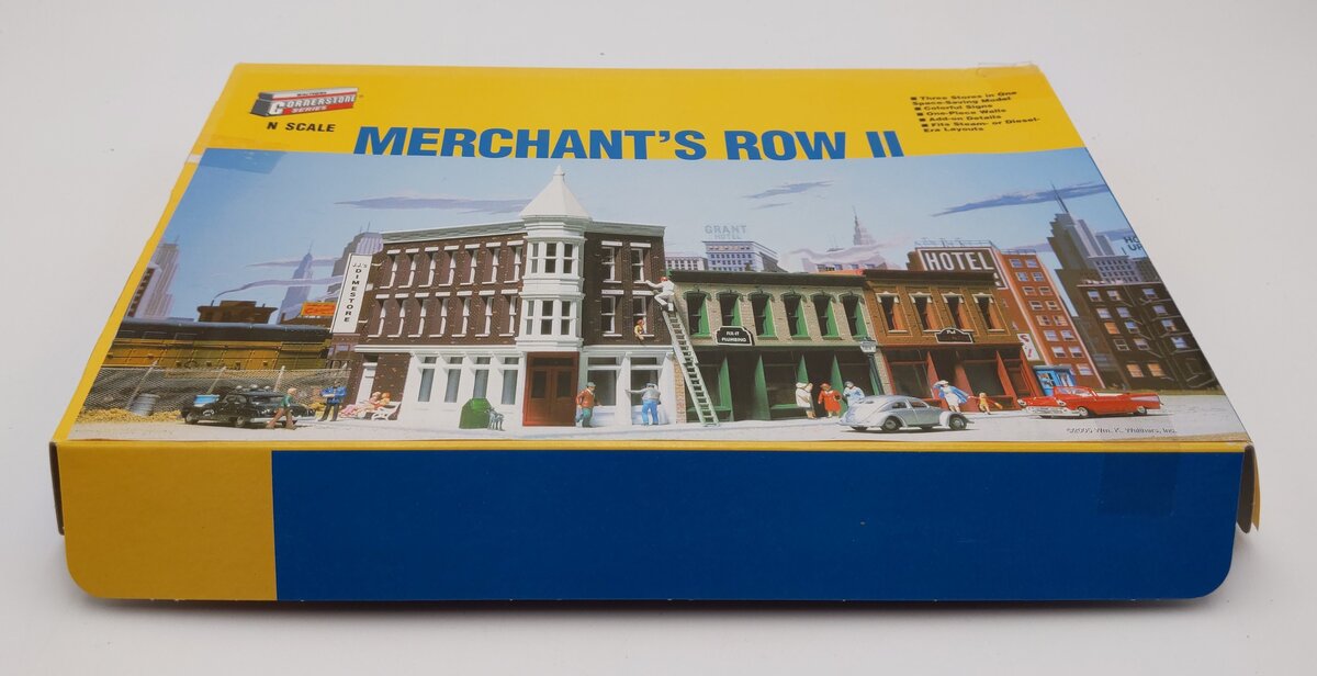 Walthers 933-3324 N Scale Merchants Row II Kit LN/Box