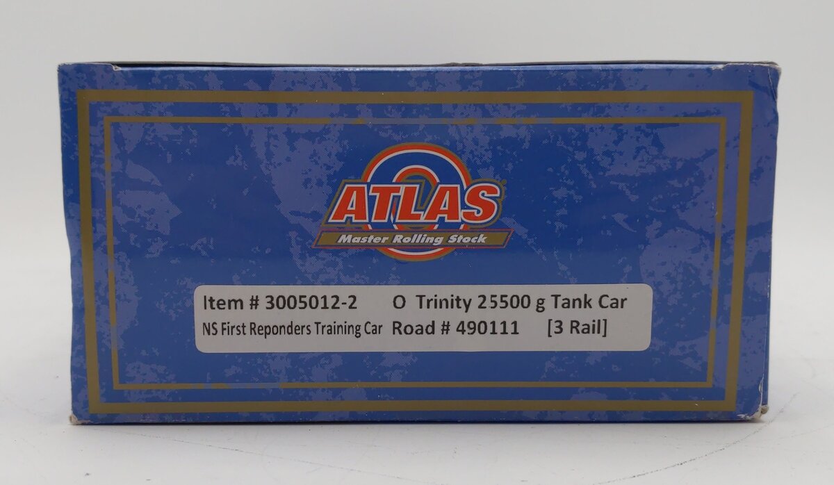 Atlas 3005012-2 O Gauge NS Trinity 25500g First Responders Training Car #490111 LN/Box