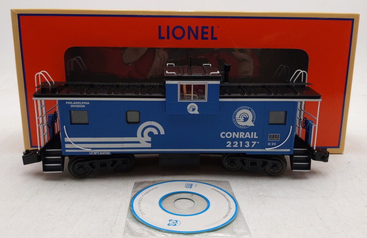 Lionel 1926910 O Conrail Extended Vision Cupolacam Caboose #22137