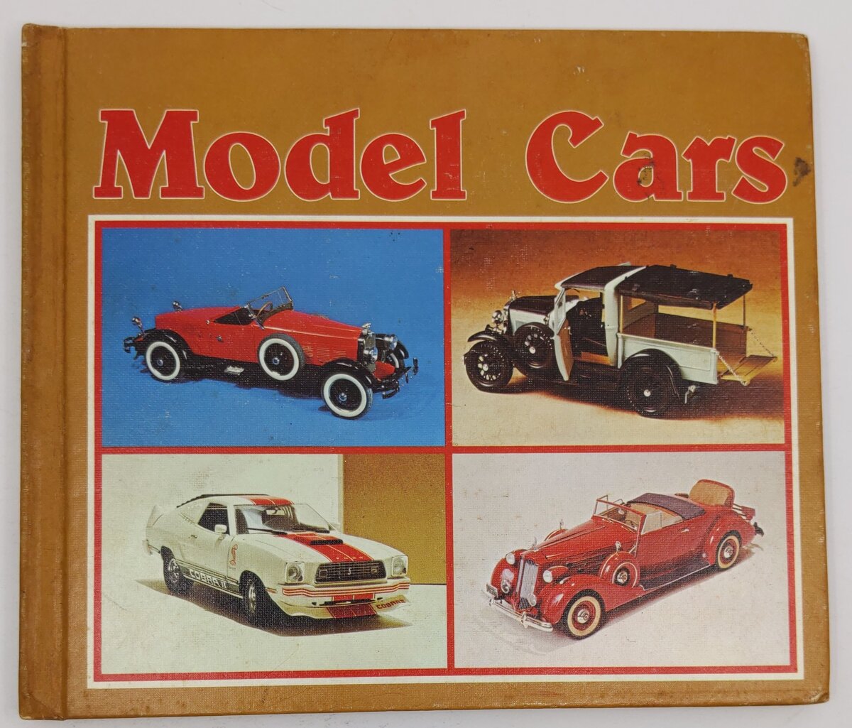 Model Cars Hardcover Book By Richard L. Knudson VG