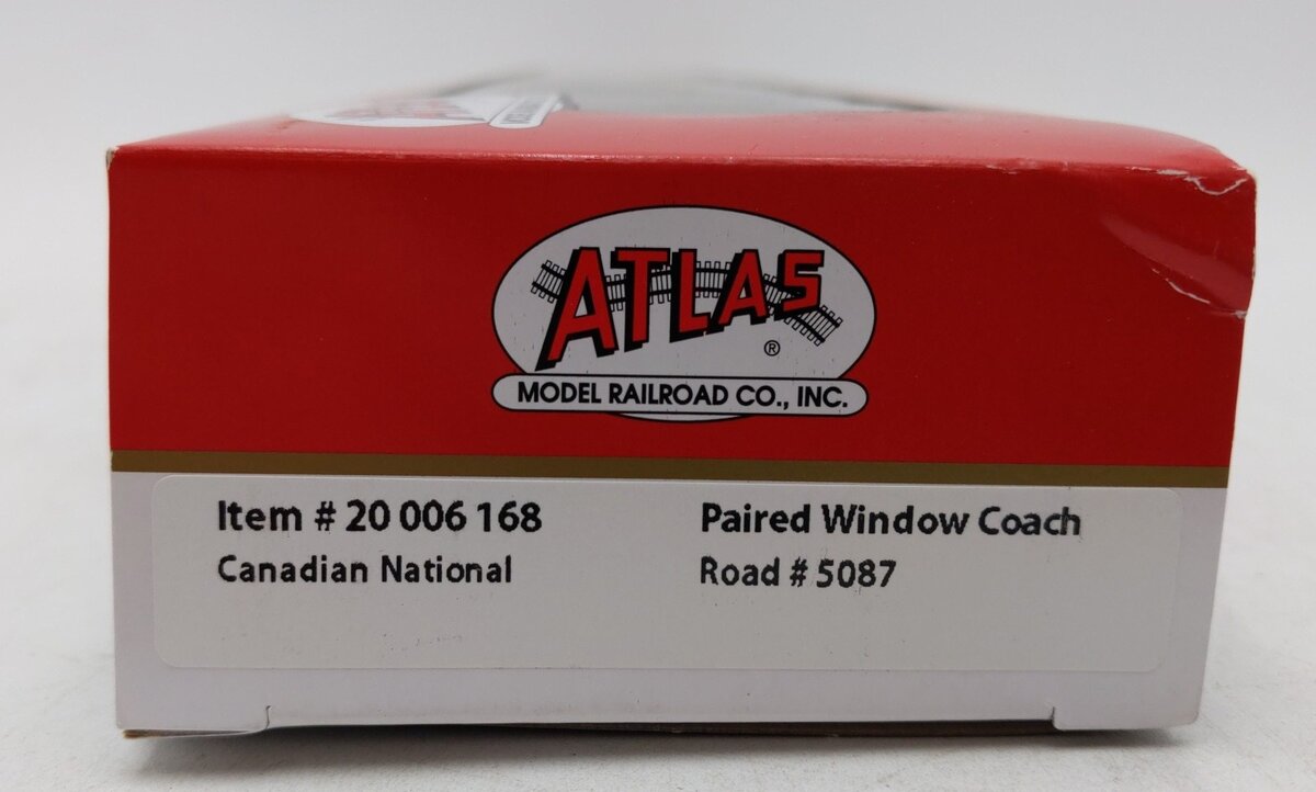 Atlas 20006168 HO Canadian National Paired Window Coach #5087