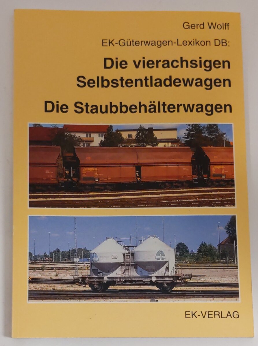EK-Güterwagen-Lexikon DB Paperback Book By Gerd Wolff EX
