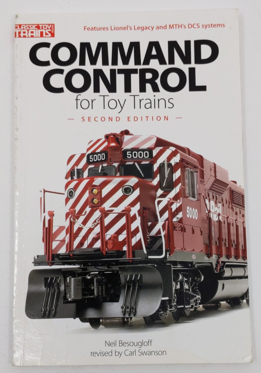 Command Control for Toy Trains Paperback Book By Neil Besougloff, Carl Swanson EX
