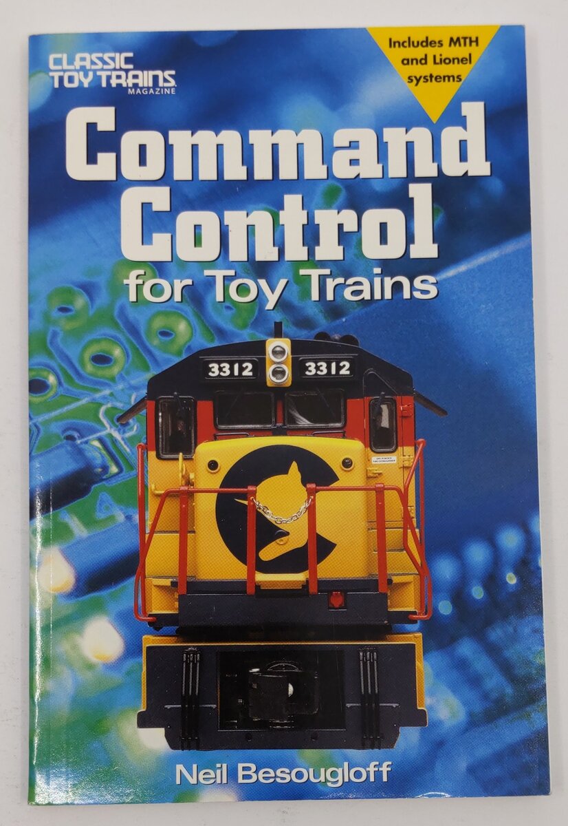 Command Control for Toy Trains Paperback Book By Neil Besougloff EX