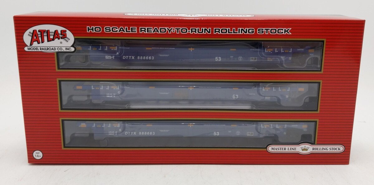 Atlas 20006625 HO TTX xBRAN Forward Thinking 53' Artic Well Car #888663