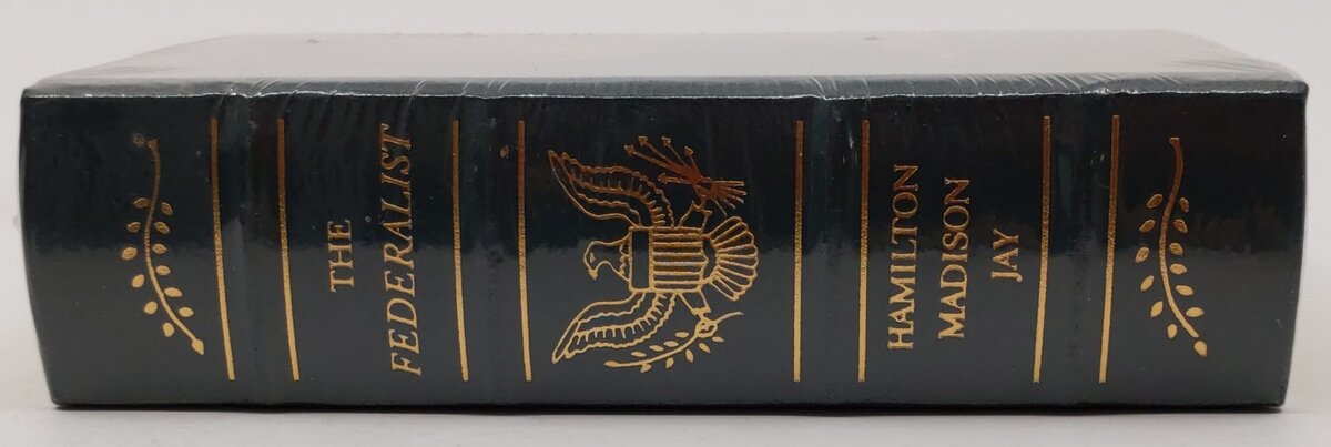 The Federalist Hamilton Hardcover Book By Madison Jay Palladium MT