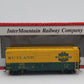 InterMountain 300-399 HO Scale Rutland 40' Box Car #345 EX/Box