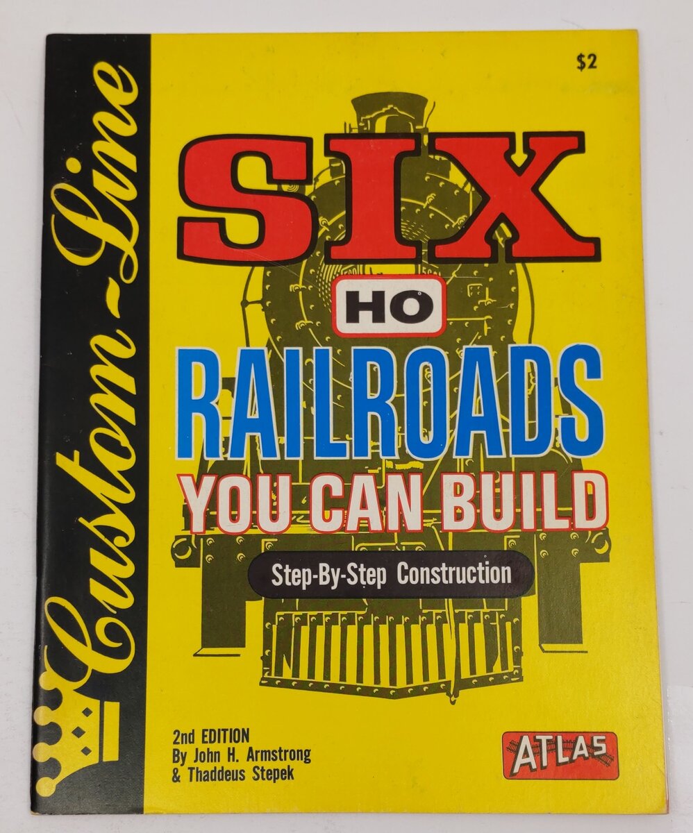 Six Ho Railroads You Can Build Paperback Book By John H. Armstrong, Thaddeus S. VG