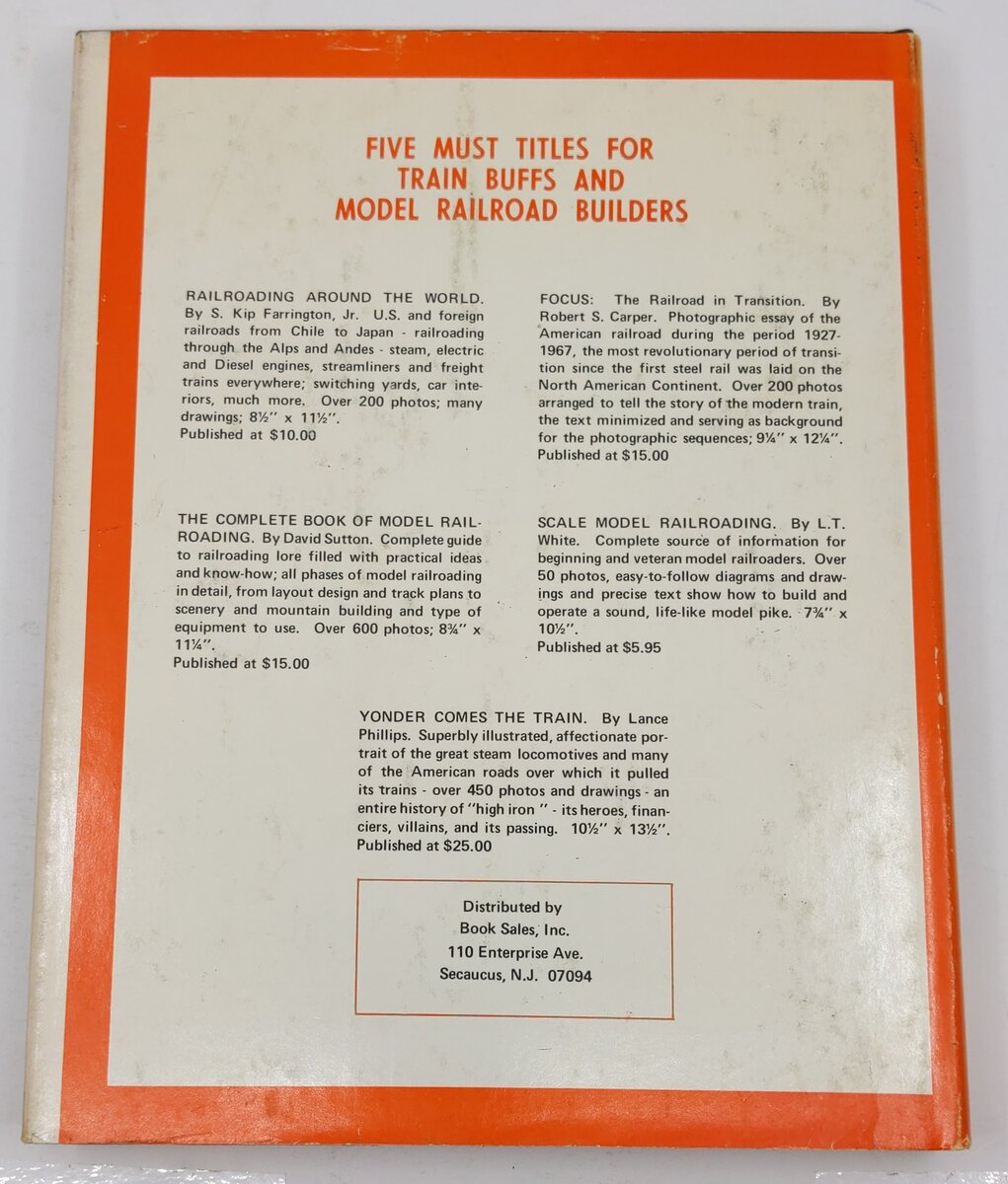 High Road to Promontory: Building the Central Pacific Hardcover By George Kraus VG