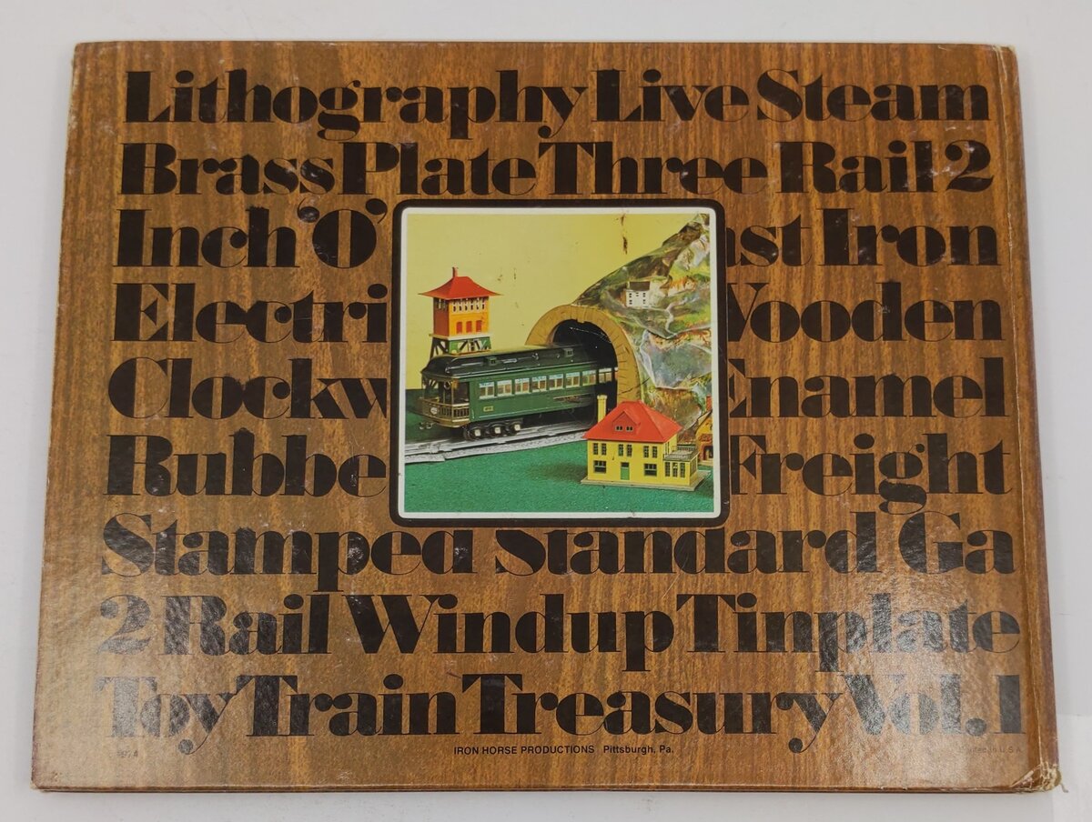 Toy Train Treasury - Vol. 1 Hardcover Book By Frank C. Hare, James J.Burke Jr. VG