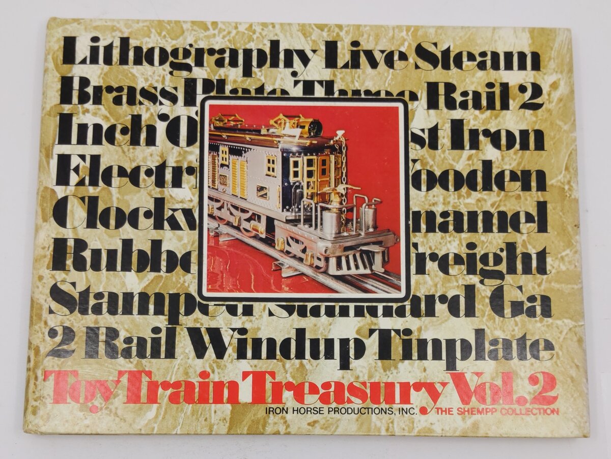 Toy Train Treasury Vol. 2 Hardcover Book By Frank C. Hare, James J. Burke,Jr. EX