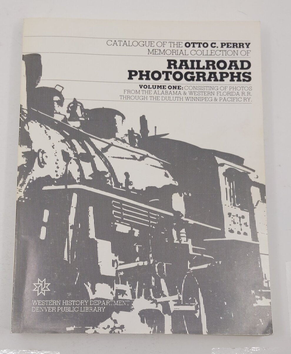 Railroad Photographs Vol.1 Paperback Book By  Western History Dept Denver Public EX