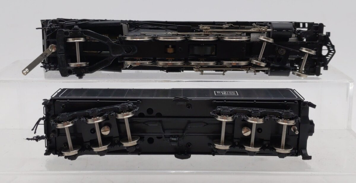 Key Imports HO Brass Boston & Maine R-1C 4-8-2 Steam Locomotive w/Tender #4110 LN/Box