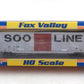 Fox Valley Models 30229 HO Wisconsin Central Soo Line-Built 7-Post Boxcar #16268