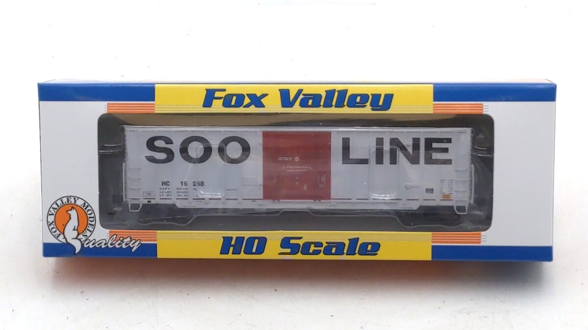 Fox Valley Models 30229 HO Wisconsin Central Soo Line-Built 7-Post Boxcar #16268