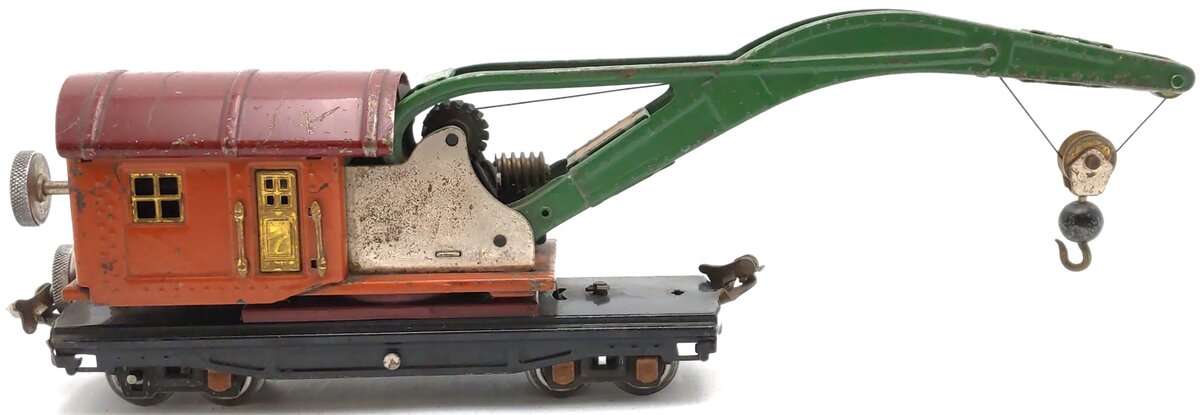 Lionel 810 Vintage O Operating Tinplate Crane