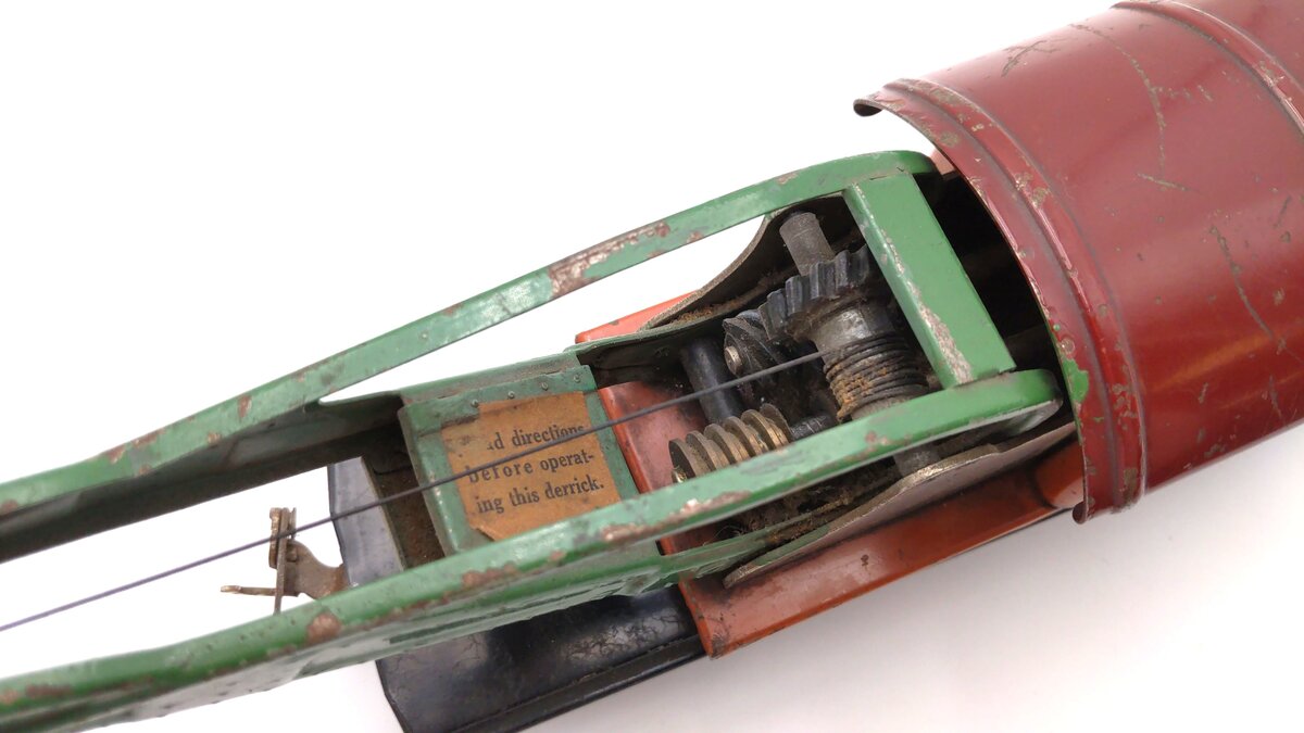 Lionel 810 Vintage O Operating Tinplate Crane