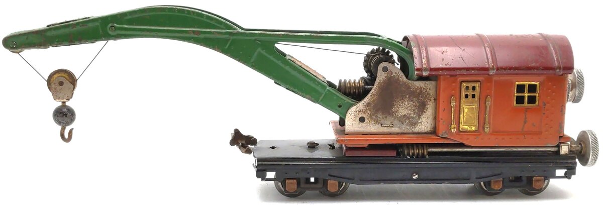Lionel 810 Vintage O Operating Tinplate Crane