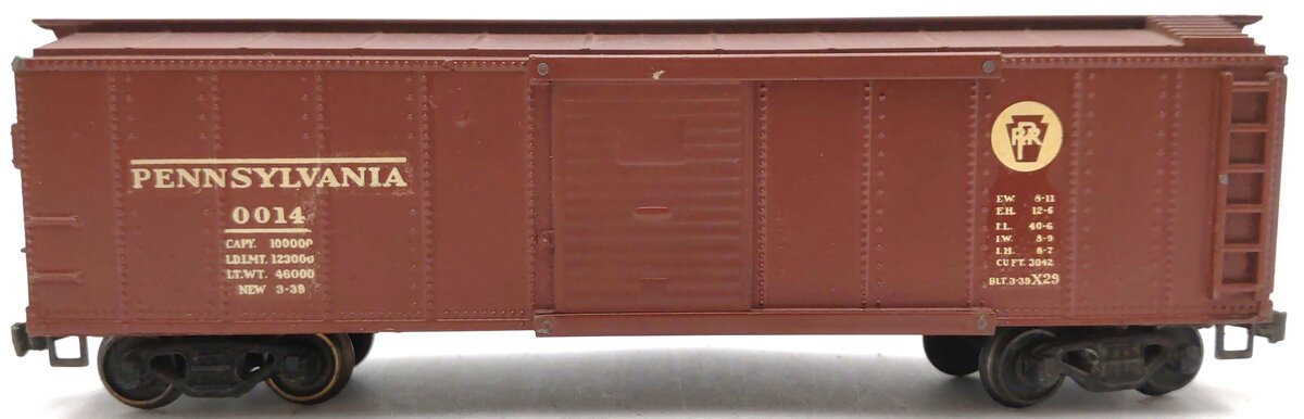 Lionel 0014 OO Scale Pennsylvania Boxcar VG