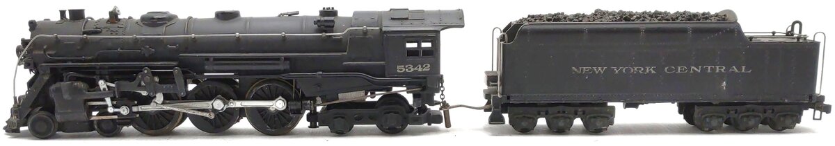 Lionel 5342 Vintage OO New York Central 4-6-4 Hudson Steam Locomotive & Tender VG